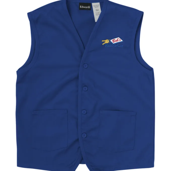 Apron Vest with Two Waist Pockets
