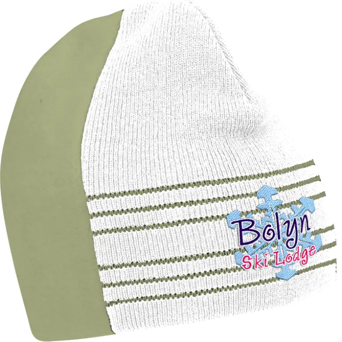 Argyle Fine Knit Beanie