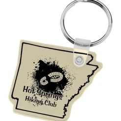 Arkansas Soft Keychain - Opaque