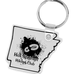 Arkansas Soft Keychain - Opaque