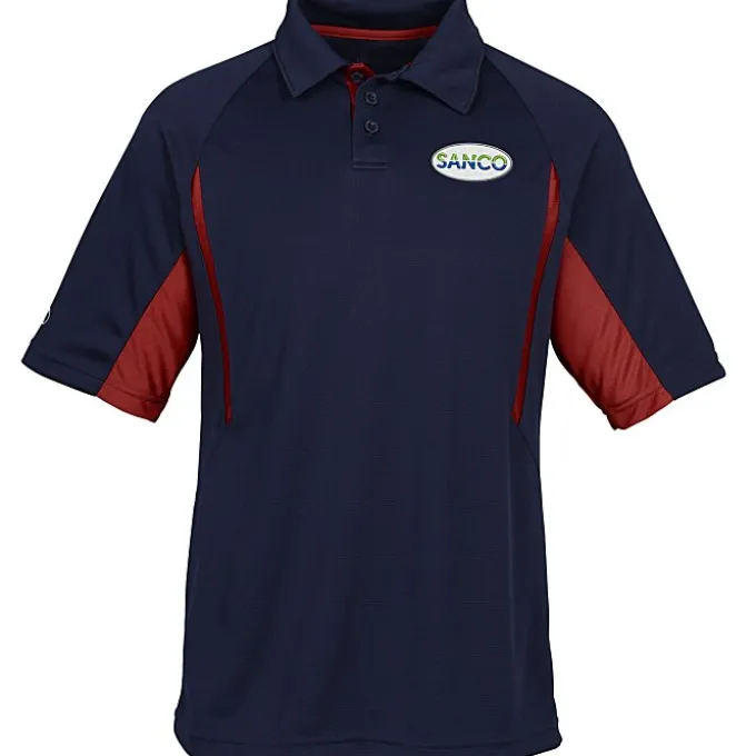 Aspire Snag Resistant Colorblock Polo - Men's