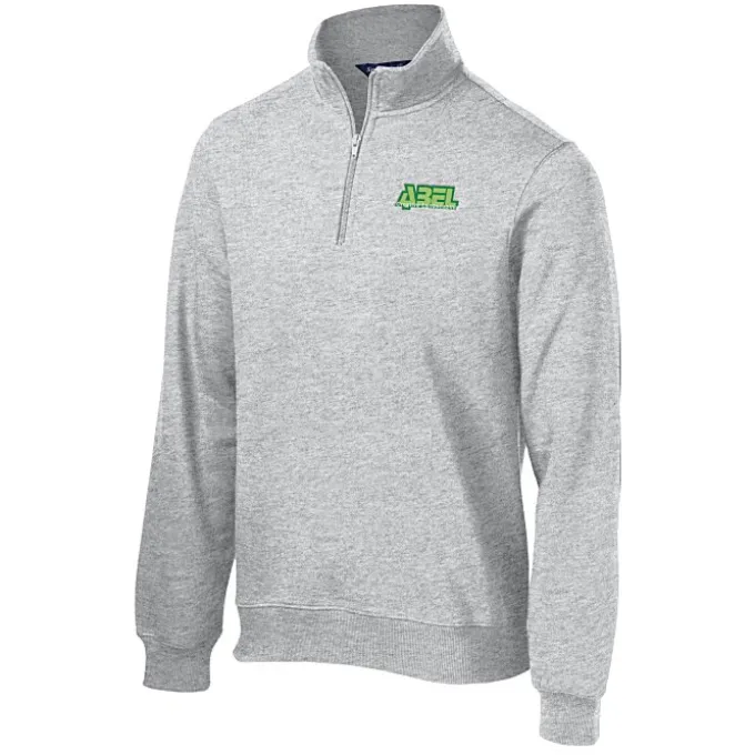 Athletic Fit 1/4-Zip Sweatshirt - Men's - Embroidered
