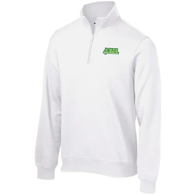 Athletic Fit 1/4-Zip Sweatshirt - Men's - Embroidered - 24 hr