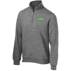 Athletic Fit 1/4-Zip Sweatshirt - Men's - Embroidered - 24 hr