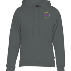 Athletic Fleece Pullover Hoodie - Embroidered