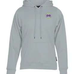 Athletic Fleece Pullover Hoodie - Embroidered