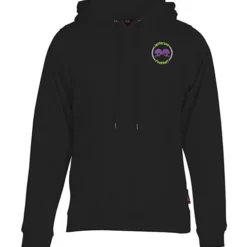 Athletic Fleece Pullover Hoodie - Embroidered