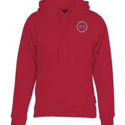 Athletic Fleece Pullover Hoodie - Embroidered