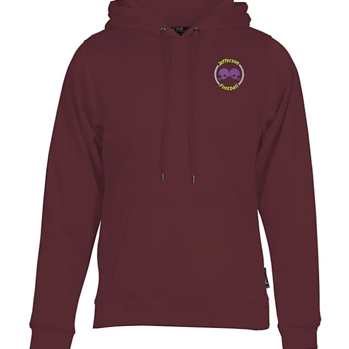 Athletic Fleece Pullover Hoodie - Embroidered - 24 hr