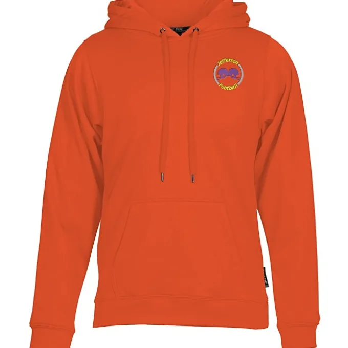 Athletic Fleece Pullover Hoodie - Embroidered - 24 hr