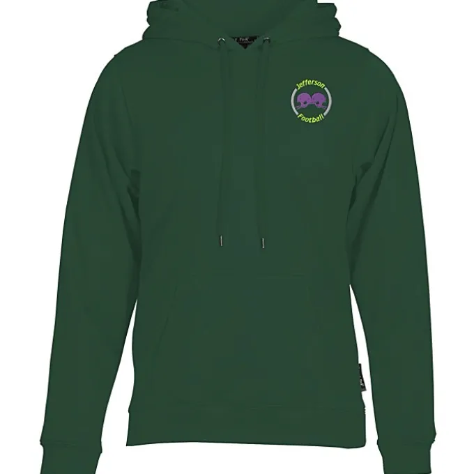 Athletic Fleece Pullover Hoodie - Embroidered - 24 hr