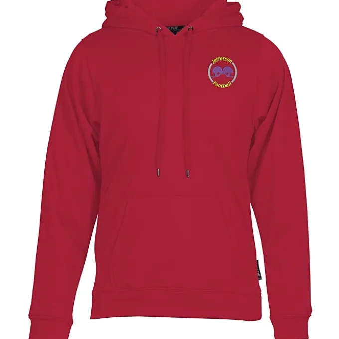 Athletic Fleece Pullover Hoodie - Embroidered - 24 hr