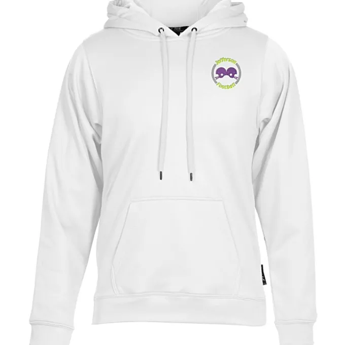 Athletic Fleece Pullover Hoodie - Embroidered - 24 hr