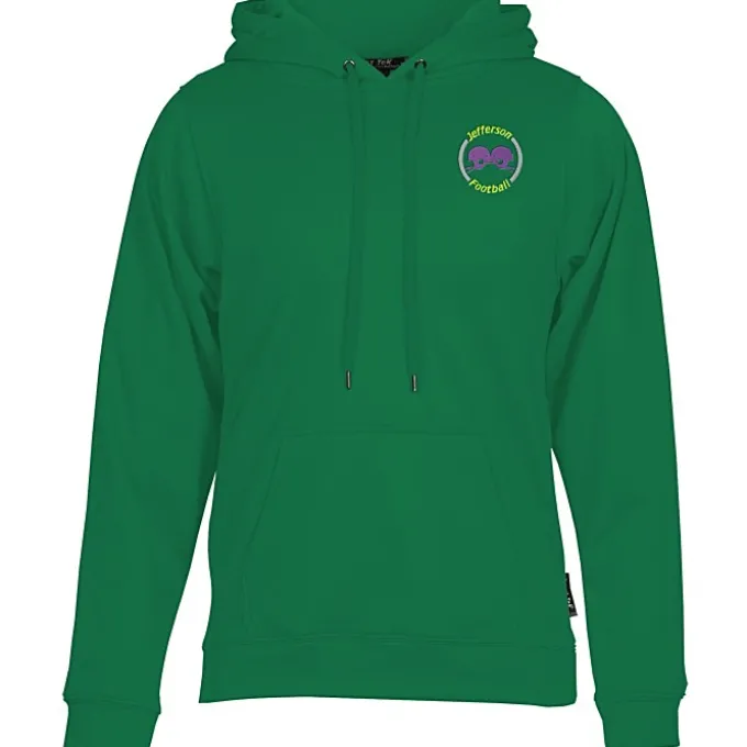 Athletic Fleece Pullover Hoodie - Embroidered - 24 hr