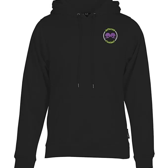 Athletic Fleece Pullover Hoodie - Embroidered - 24 hr
