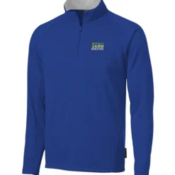 Athletic 1/4-Zip Fleece Pullover - Embroidered