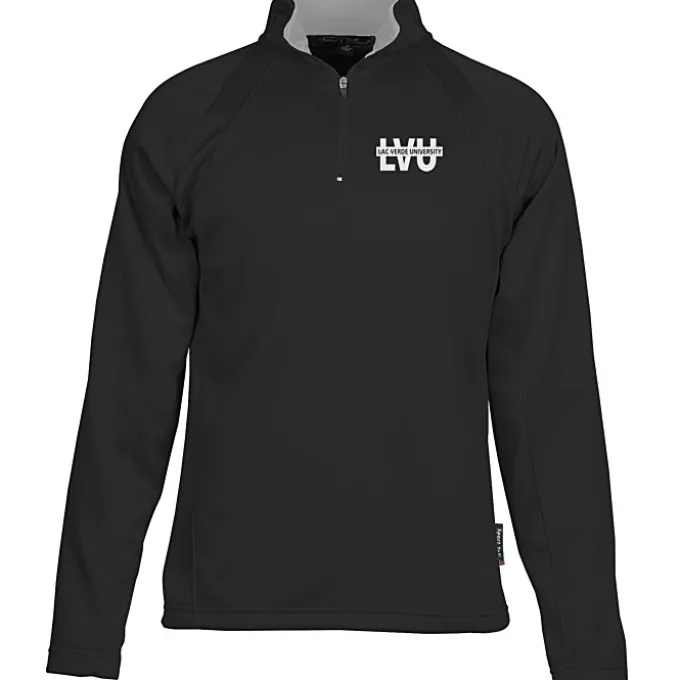 Athletic 1/4-Zip Fleece Pullover - Screen