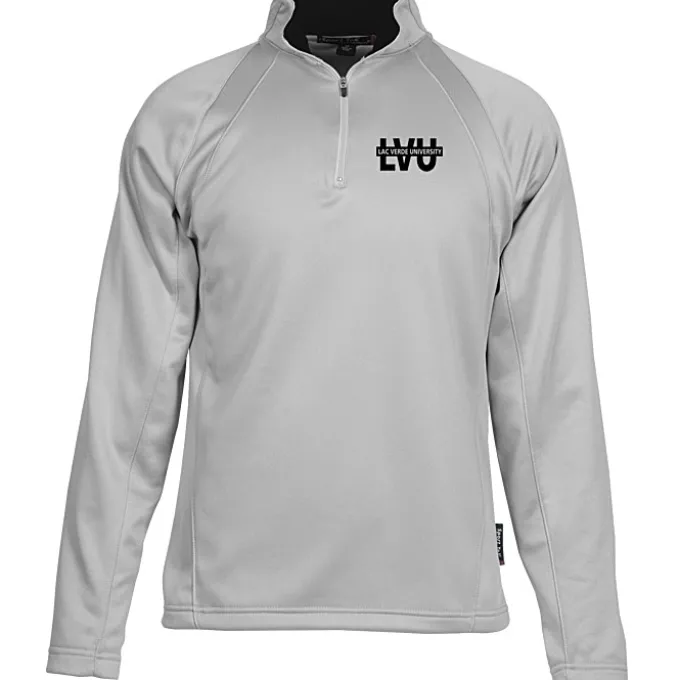 Athletic 1/4-Zip Fleece Pullover - Screen