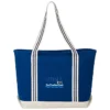 Atlantic 20-oz Cotton Zippered Tote - Embroidered