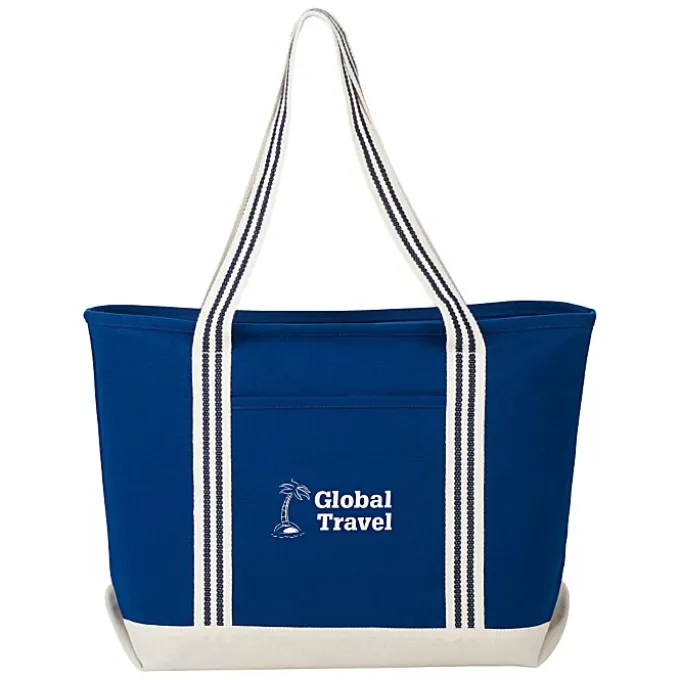 Atlantic 20-oz Cotton Zippered Tote