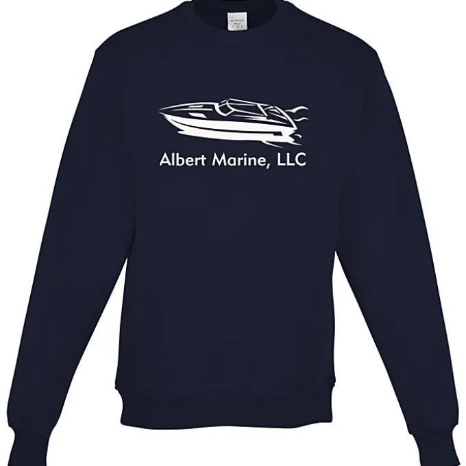 Augusta All-Day Core Basics Fleece Crew Sweatshirt