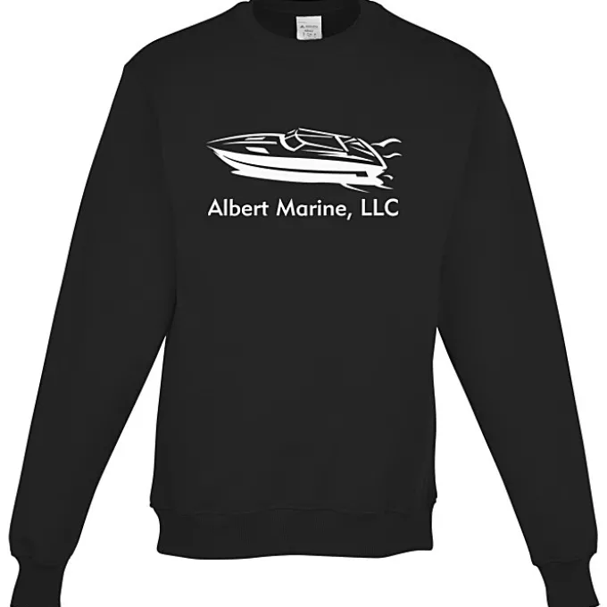 Augusta All-Day Core Basics Fleece Crew Sweatshirt