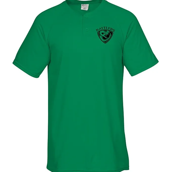 Augusta Attain 2-Button Baseball Jersey