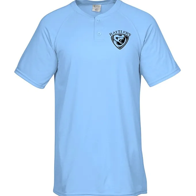 Augusta Attain 2-Button Baseball Jersey