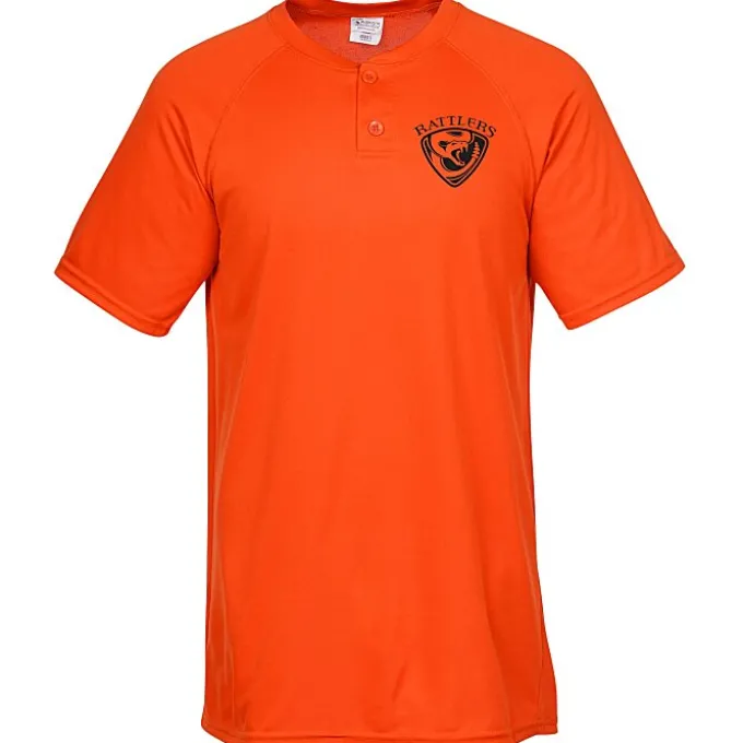 Augusta Attain 2-Button Baseball Jersey