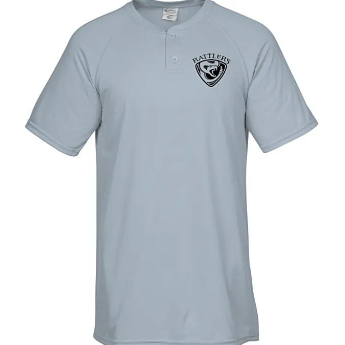 Augusta Attain 2-Button Baseball Jersey