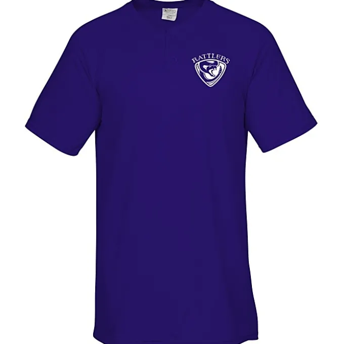 Augusta Attain 2-Button Baseball Jersey