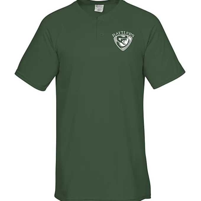 Augusta Attain 2-Button Baseball Jersey