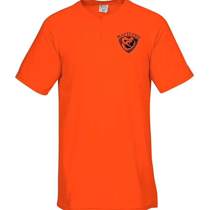 Augusta Attain 2-Button Baseball Jersey