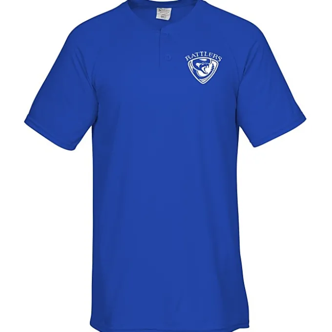 Augusta Attain 2-Button Baseball Jersey