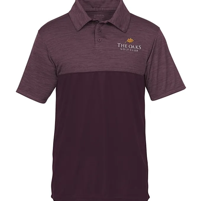 Augusta Shadow Tonal Heather Polo - Men's