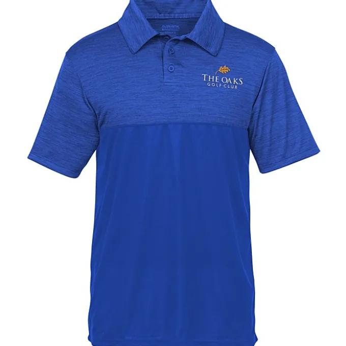 Augusta Shadow Tonal Heather Polo - Men's