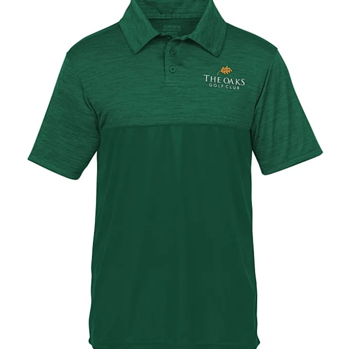 Augusta Shadow Tonal Heather Polo - Men's