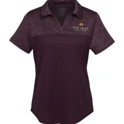 Augusta Shadow Tonal Heather Polo - Ladies'
