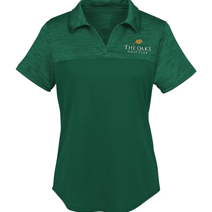 Augusta Shadow Tonal Heather Polo - Ladies'