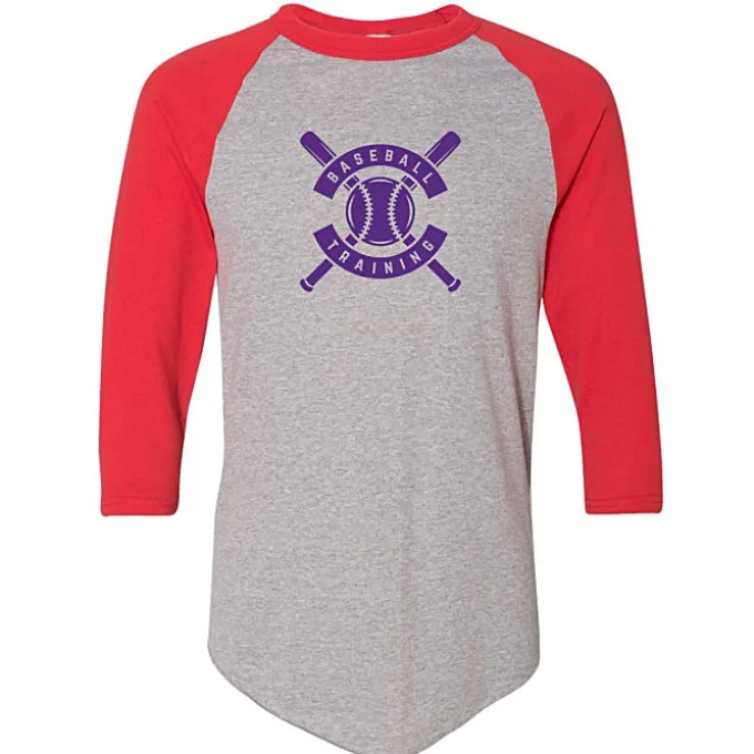 Augusta 3/4 Sleeve Baseball Jersey - Screen