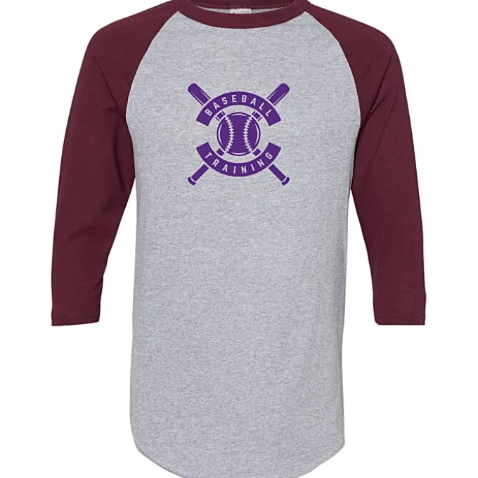 Augusta 3/4 Sleeve Baseball Jersey - Screen