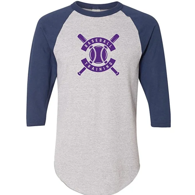 Augusta 3/4 Sleeve Baseball Jersey - Screen