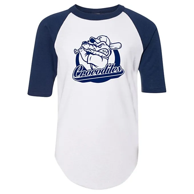 Augusta 3/4 Sleeve Baseball Jersey - Youth - Screen