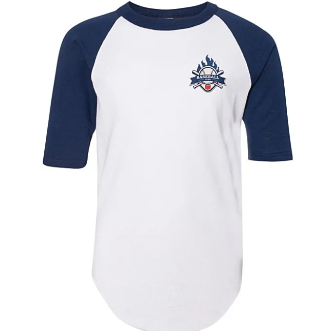 Augusta 3/4 Sleeve Baseball Jersey - Youth - Embroidered