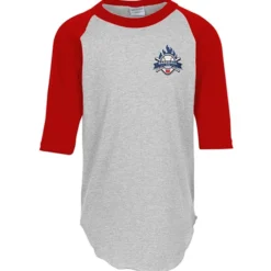 Augusta 3/4 Sleeve Baseball Jersey - Youth - Embroidered