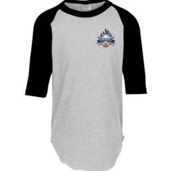 Augusta 3/4 Sleeve Baseball Jersey - Youth - Embroidered