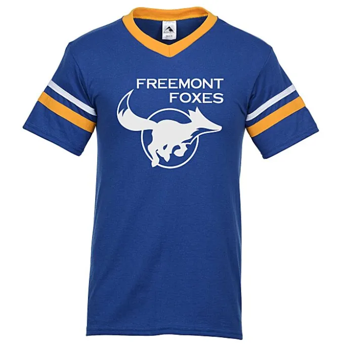 Augusta Striped Sleeve T-Shirt - Men's