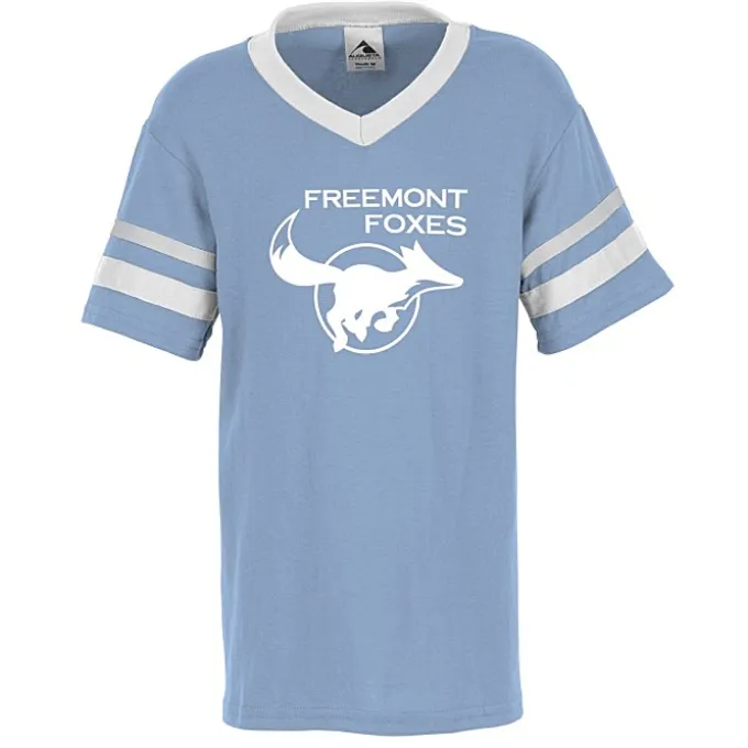 Augusta Striped Sleeve T-Shirt - Youth