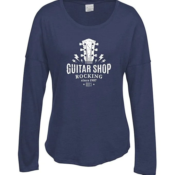 Augusta Tri-Blend LS T-Shirt - Ladies'