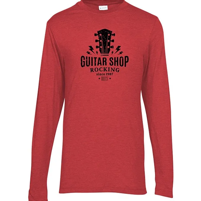 Augusta Tri-Blend LS T-Shirt - Men's